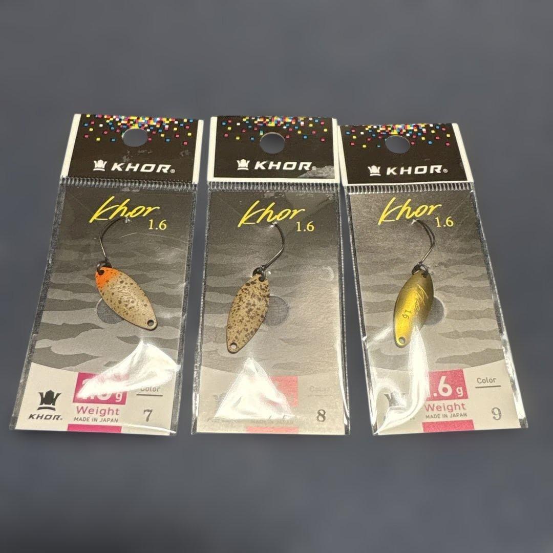 KHOR 1.6g 17個セット新品未使用