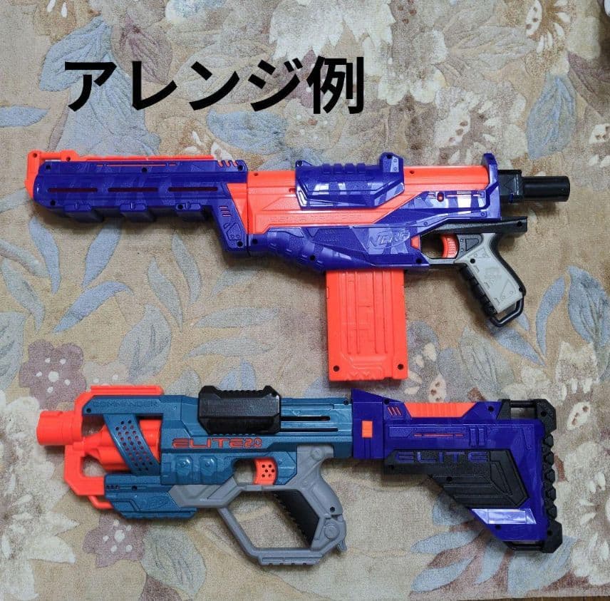 完売品含むナーフ3点セット＋未開封40弾、腕バンド、電子ターゲット2台おまけ付き