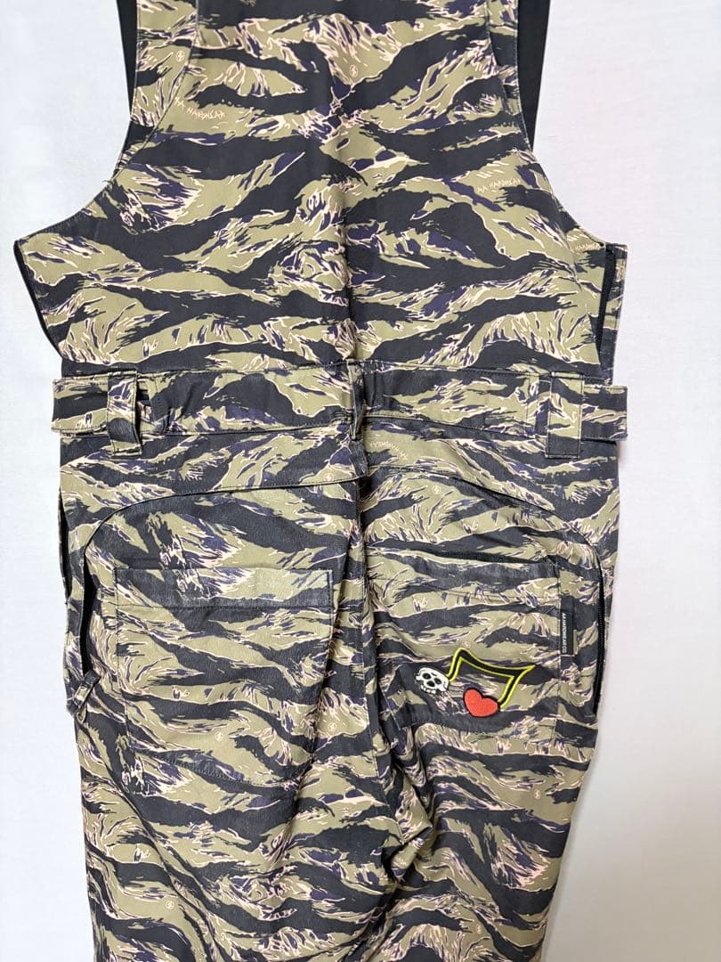 AA 　HARDWEAR　ヒブパンツ　迷彩　メンズS　スノボーウェア　つなぎ