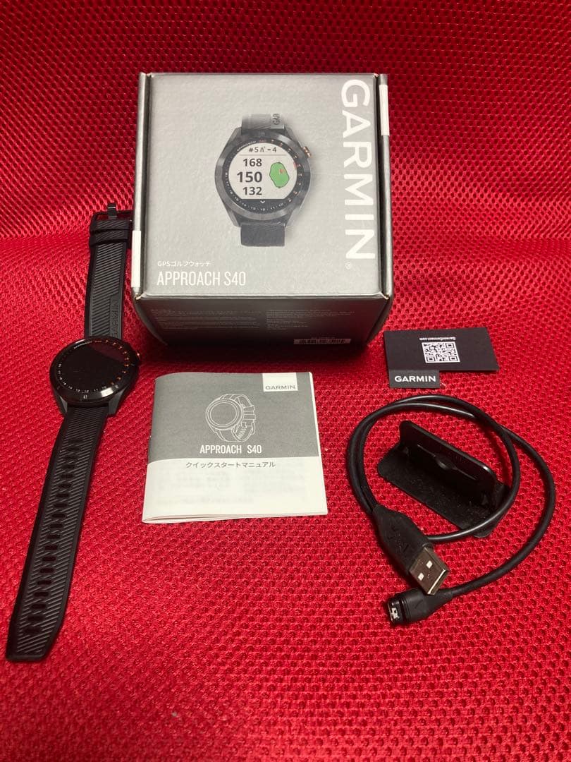 GARMIN APPROACH S40 GPSゴルフウォッチ未使用品