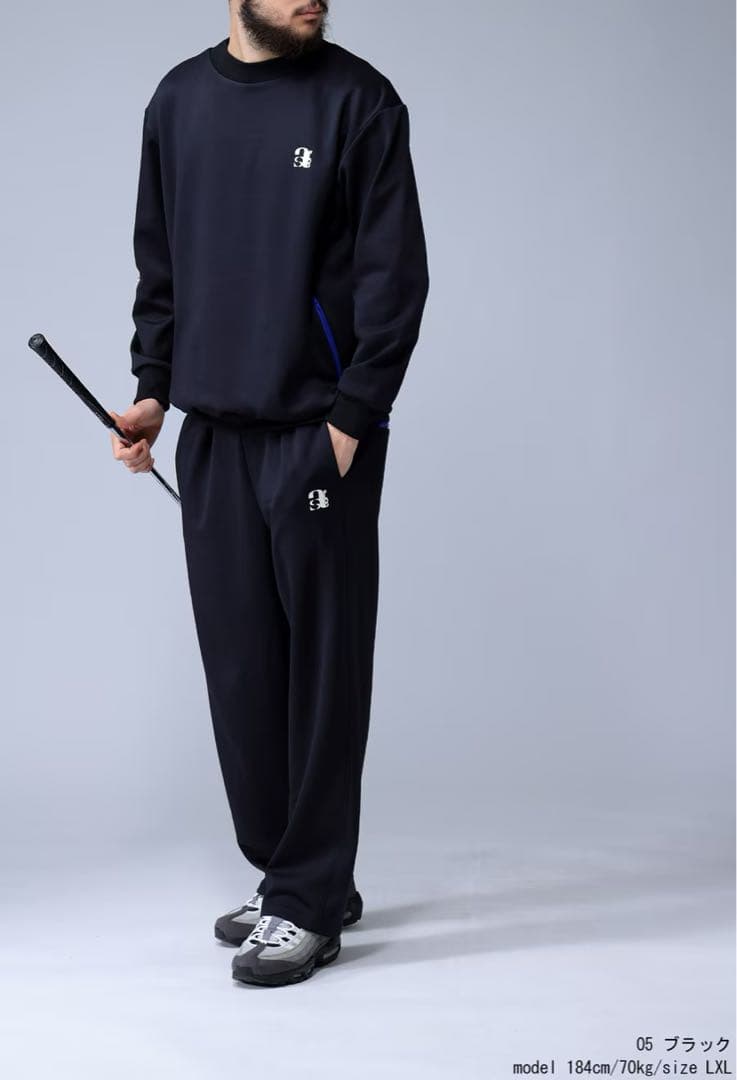 ANTIQUA GOLF × STCH＊ゴルフパンツ LXL ユニセックス