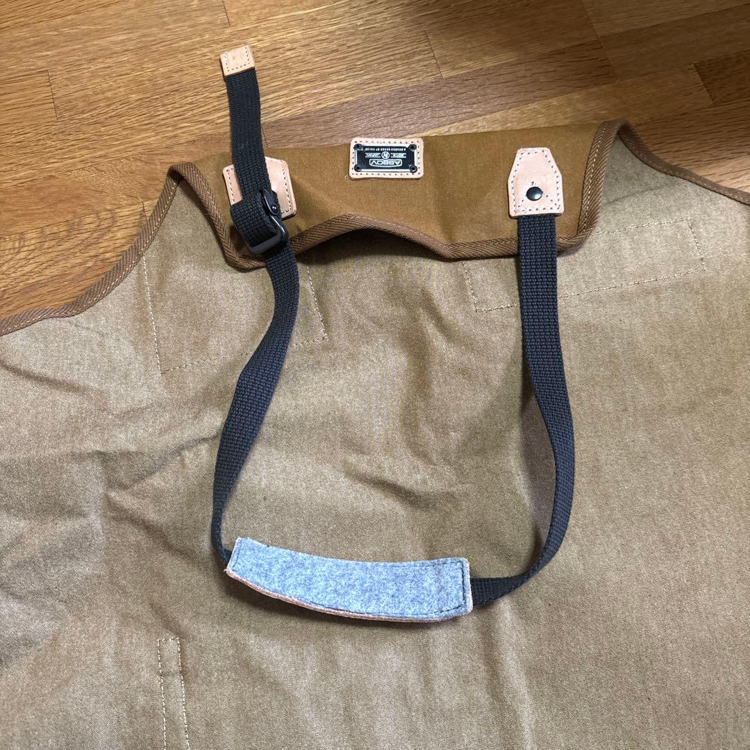 AS2OV CANVAS APRON L UNBY箕面別注キャンバスエプロン