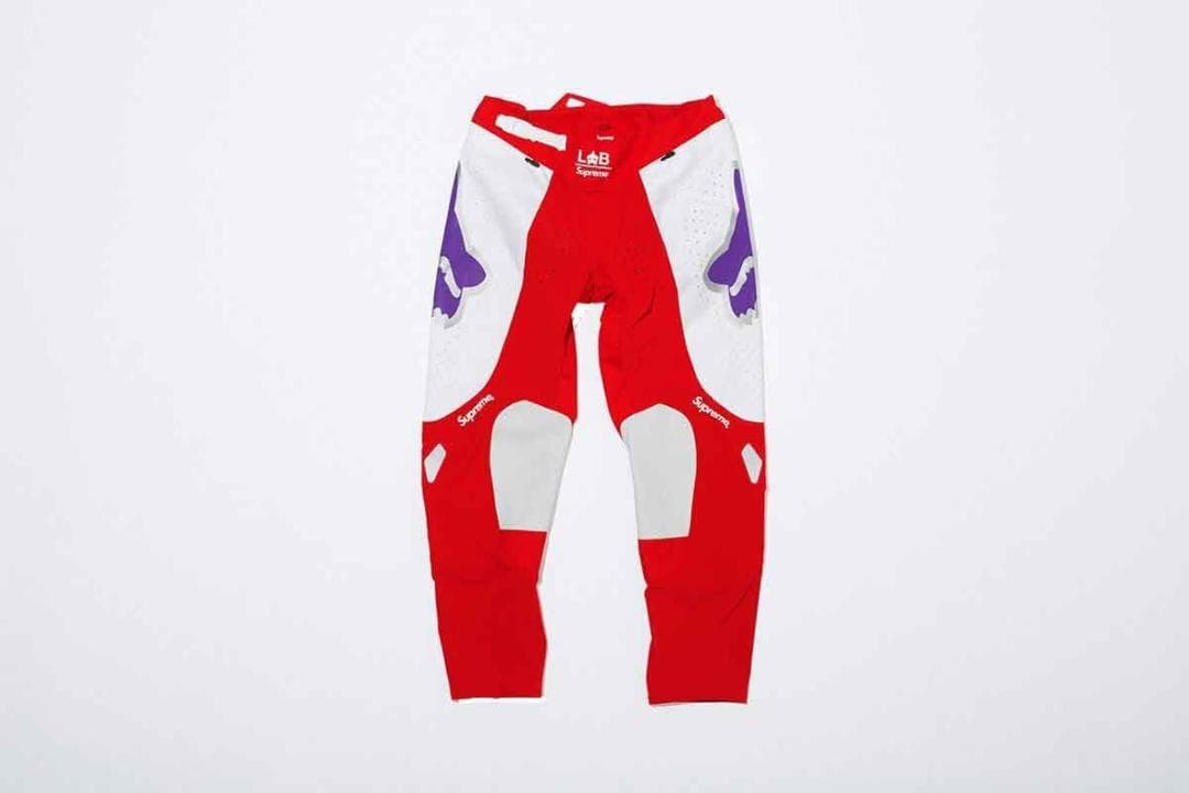 美品 Supreme×Fox Racing Moto PantシュプリームFOX