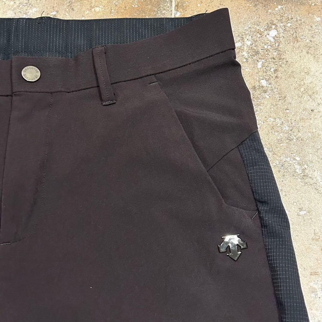 DESCENTE ナイロンストレッチ ロングパンツ　ゴルフ　メンズ