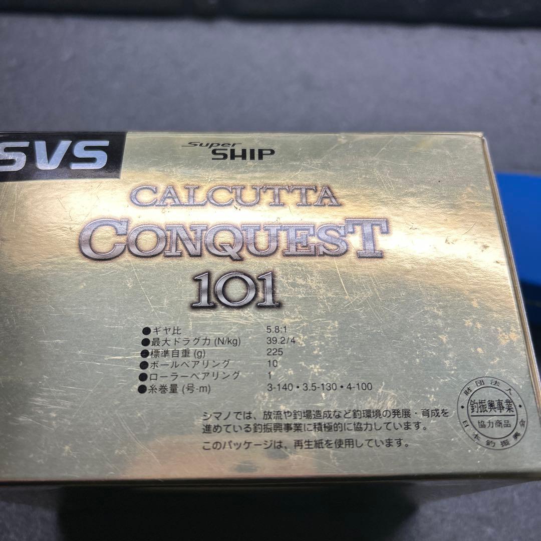 未使用美品　SHIMANO カルカッタコンクエスト101 RH443
