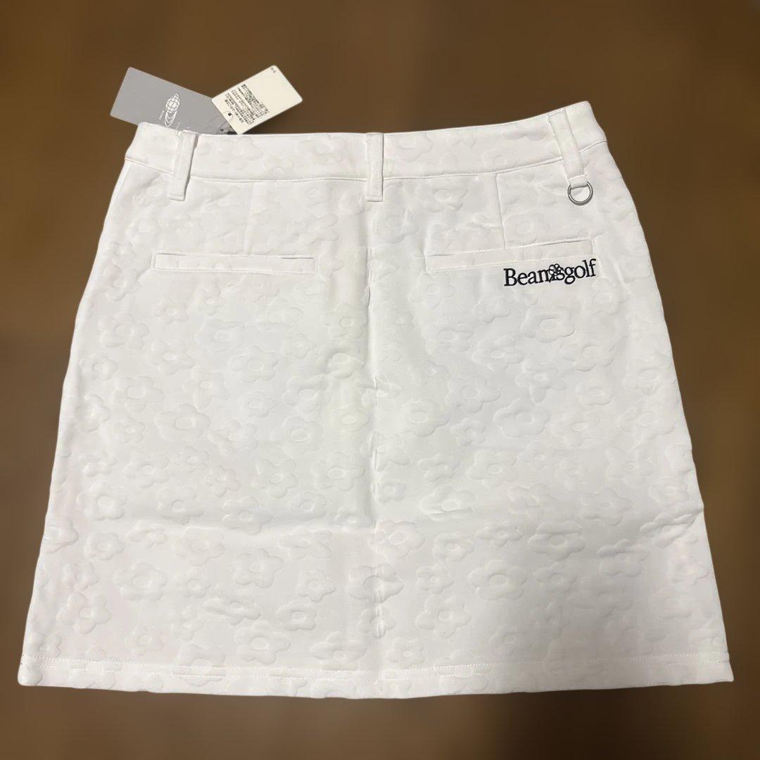 新品未使用BEAMS GOLF レディース スカート L ホワイト