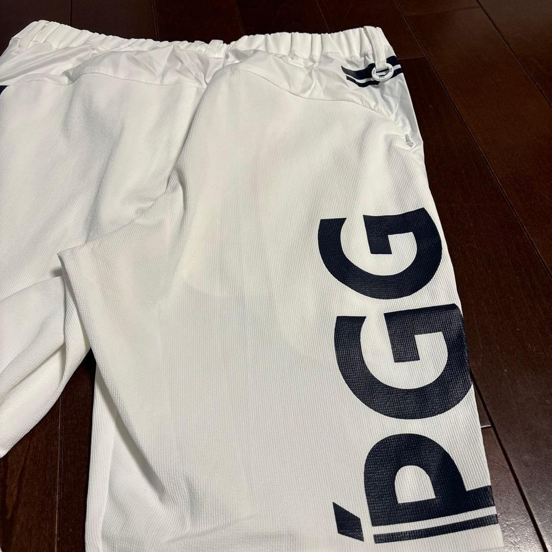 パーリーゲイツ PGG P eトビーストレッチパンツ白 サイズ5