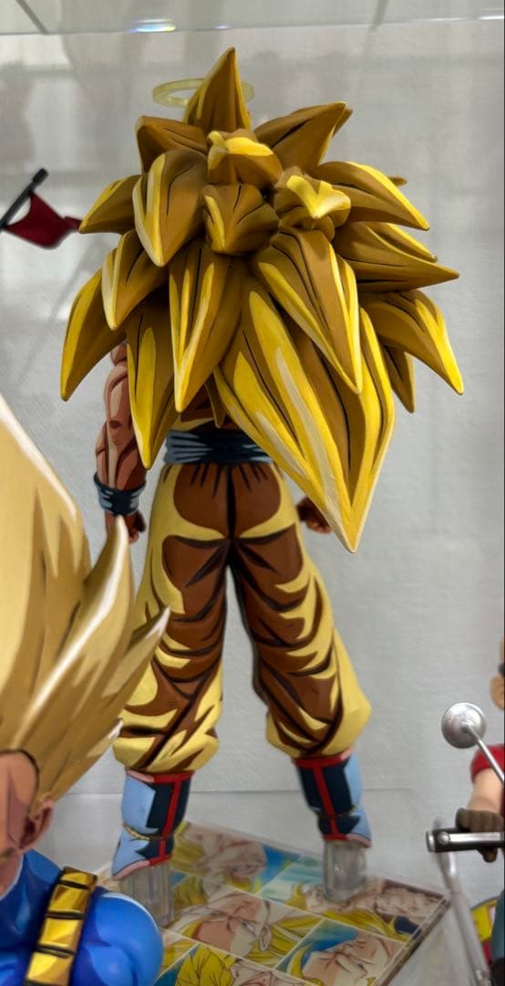 ドラゴンボール　超サイヤ人3 リペイント　孫悟空　二次元彩色