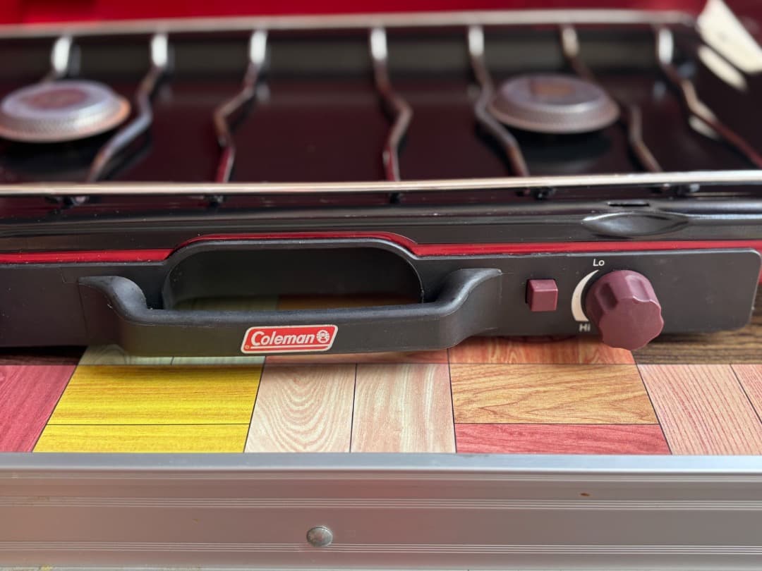 Coleman ツーバーナーコンロ カラフルテーブルセット