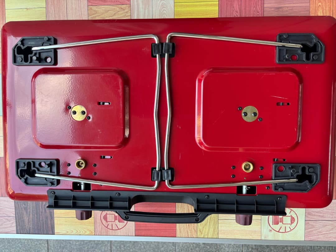 Coleman ツーバーナーコンロ カラフルテーブルセット