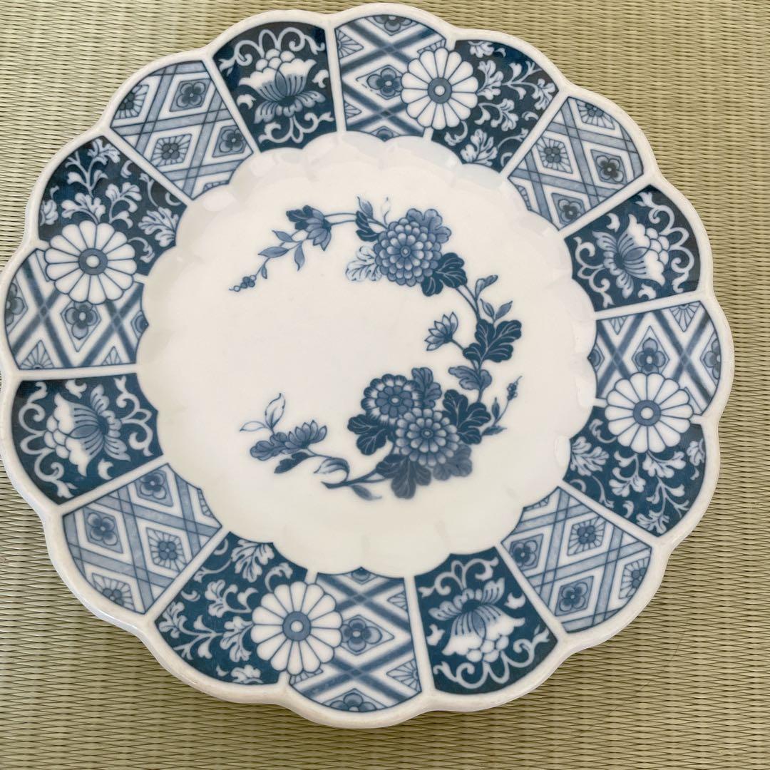 Blue Imari 食器セット 8枚セット 染付伊万里