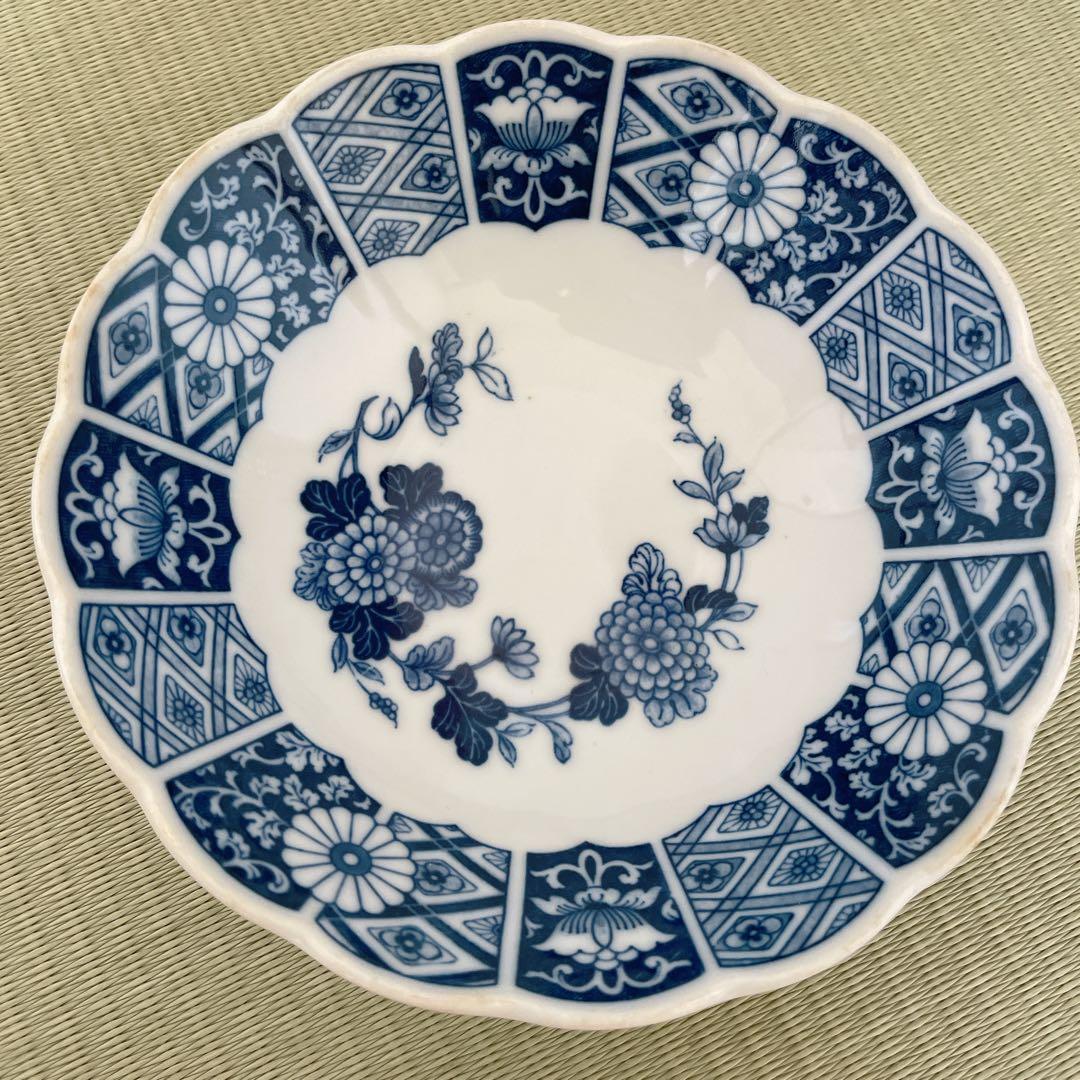 Blue Imari 食器セット 8枚セット 染付伊万里