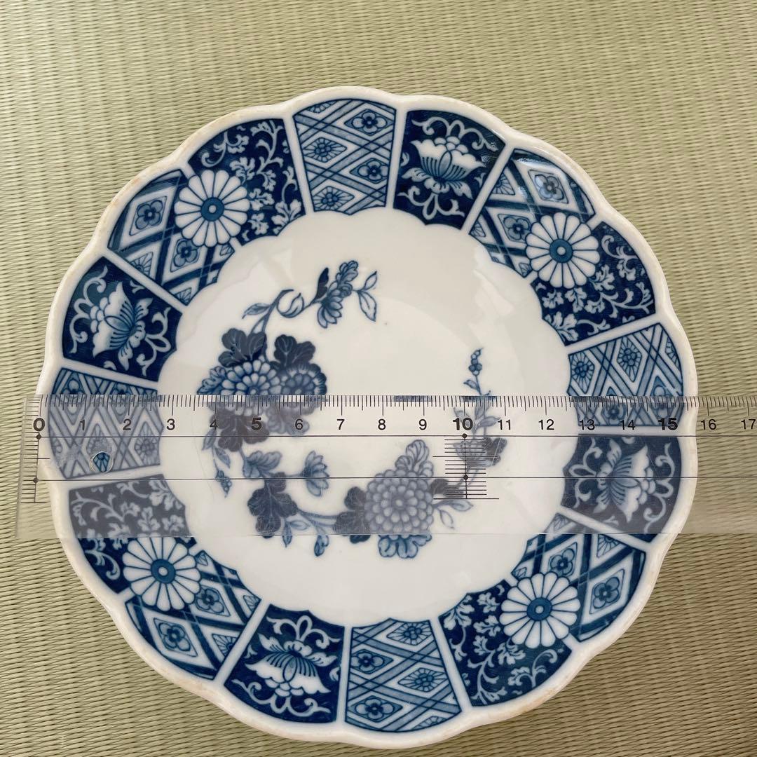 Blue Imari 食器セット 8枚セット 染付伊万里
