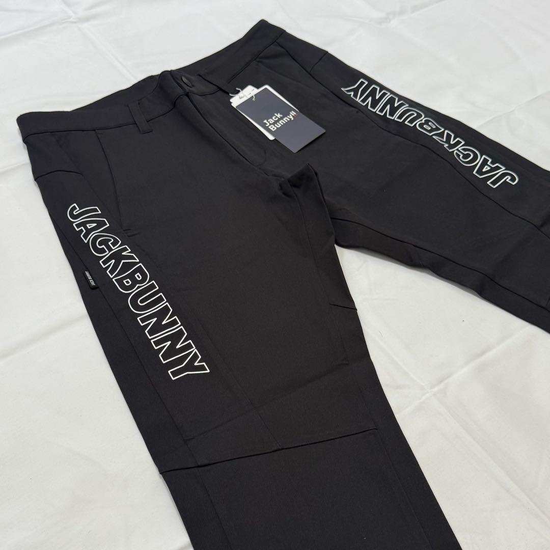 新品　ジャックバニー ストレッチパンツ ゴルフウェア 5サイズ　ブラック