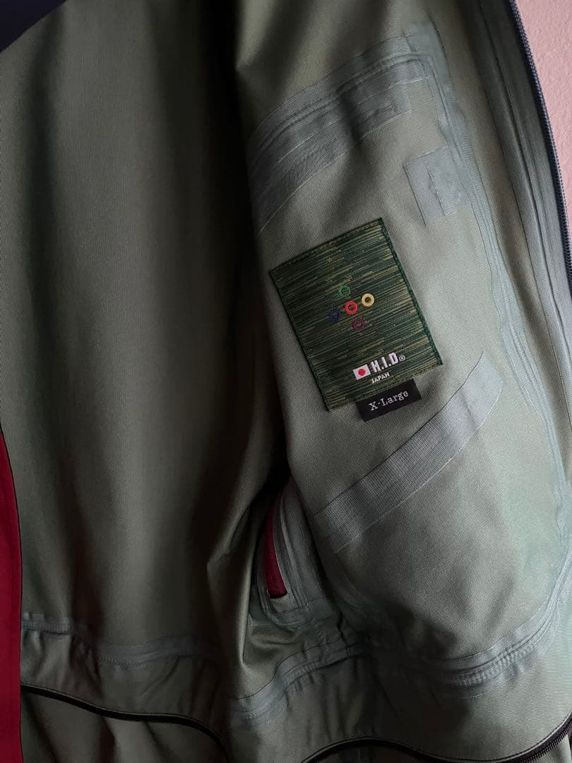 H.I.D zero fighter jacket XLサイズ　gore-tex