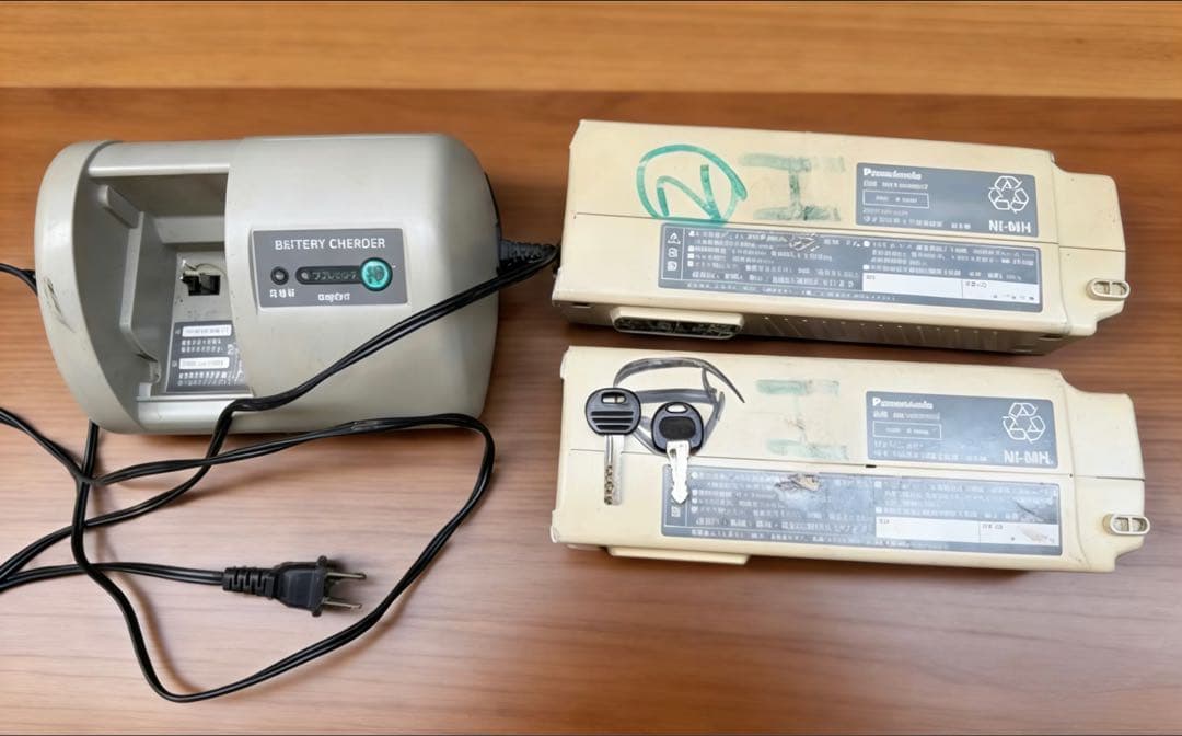 激安！電動アシスト自転車　ニつバッテリー