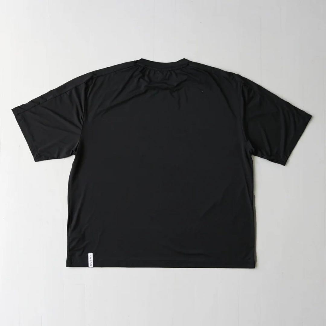 CHAOS Running Game Oversize Tee ブラック