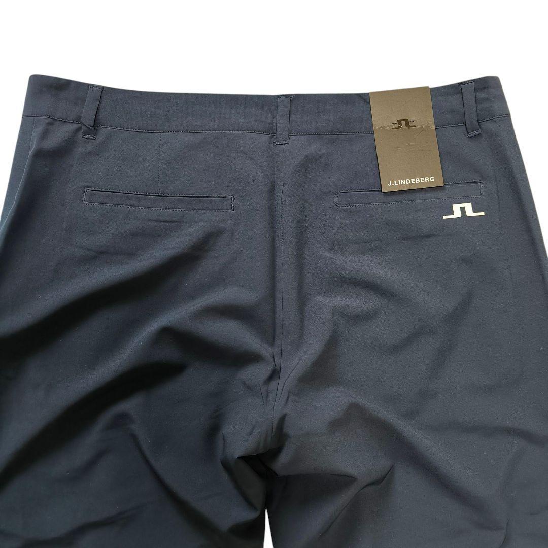 【新品】J.LINDBERG ゴルフパンツ ネイビー サイズ34 50%OFF
