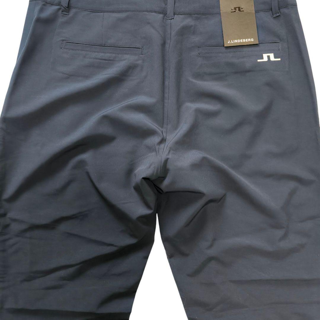 【新品】J.LINDBERG ゴルフパンツ ネイビー サイズ34 50%OFF