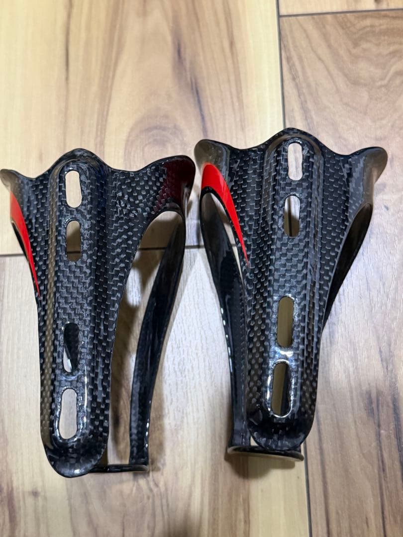 DEROSA 旧ロゴ　ELITE ボトルケージ カーボン2個セット