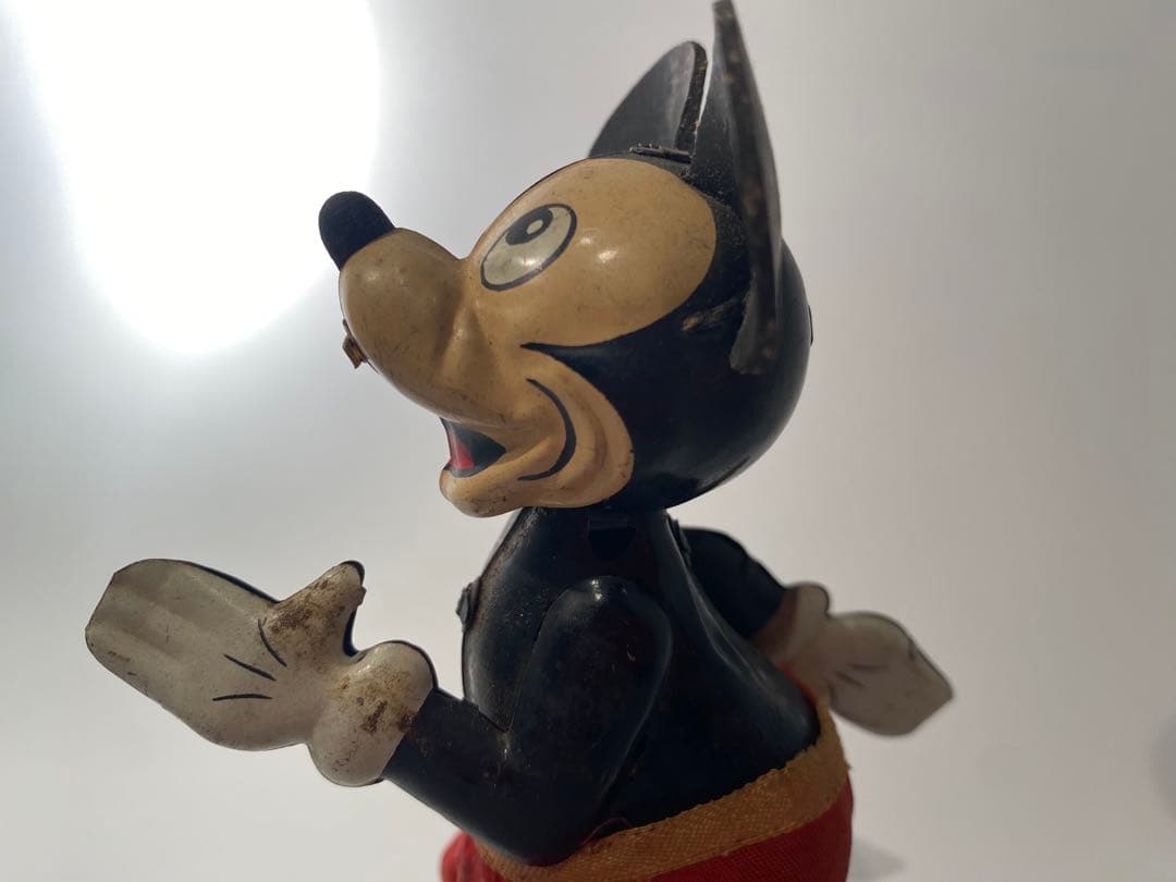 【希少・当時物】ミッキーマウス ザ・ユニサイクリスト（一輪車）ブリキ玩具