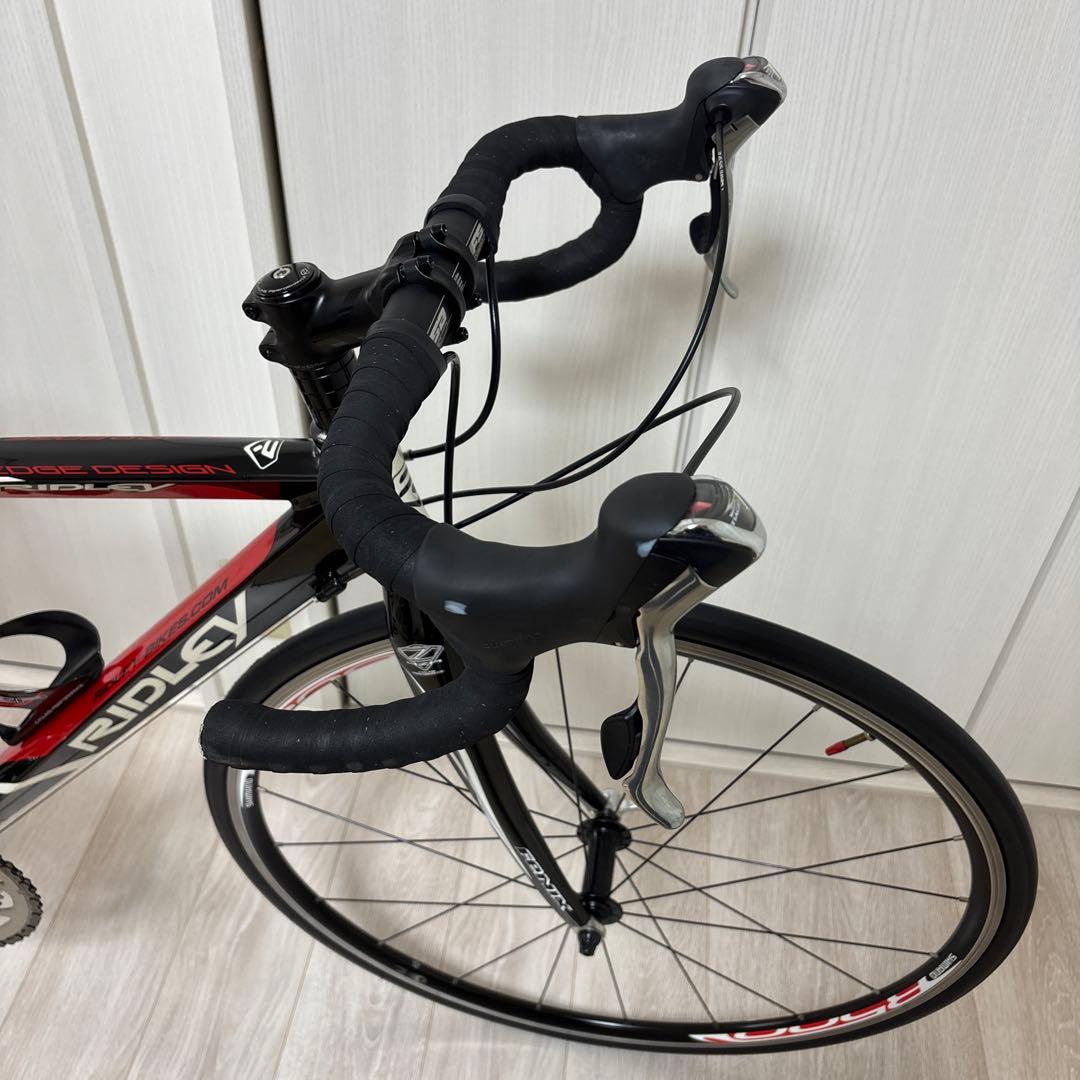 RIDLEY ロードバイク カーボンフレーム ブラック/レッド