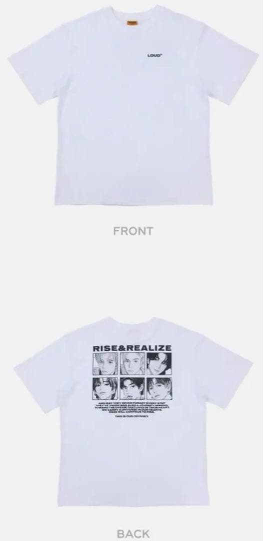 ま*）様 2025 RIIZE [RIIZING LOUD] Tシャツ　MD