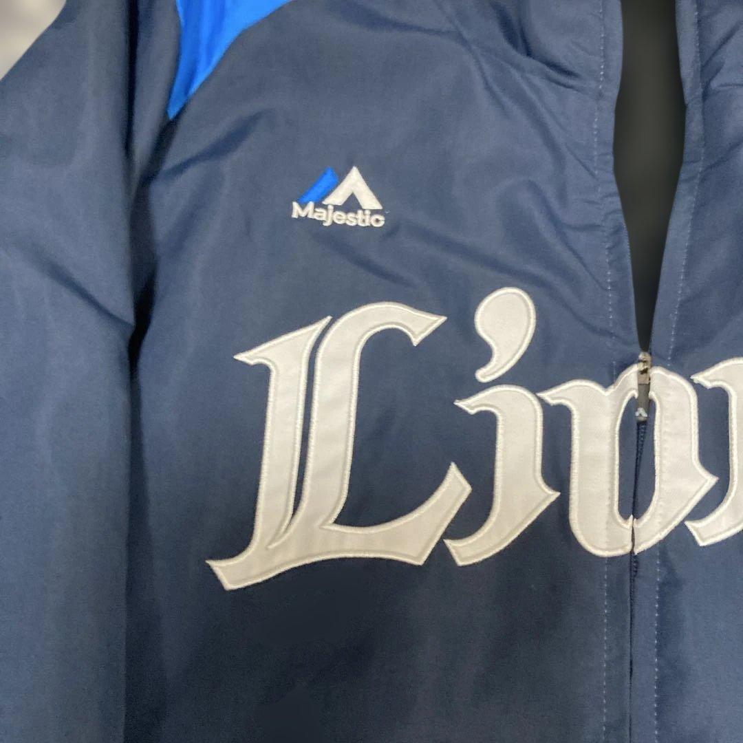 Lions Majestic Athletic ジャケット Lサイズ　グラコン