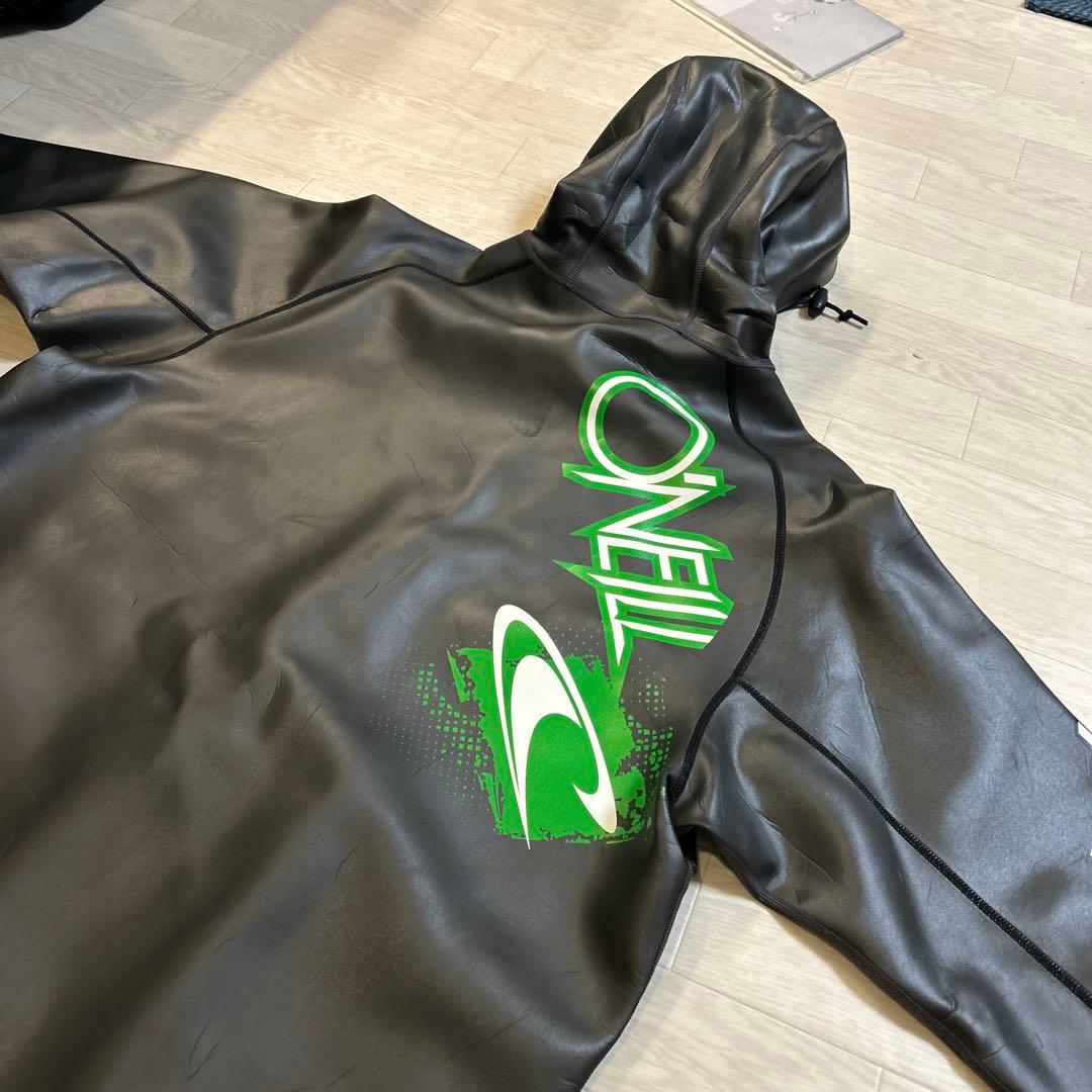 O'Neill 防水フード付きロングジャケット　ボートコート　スキン