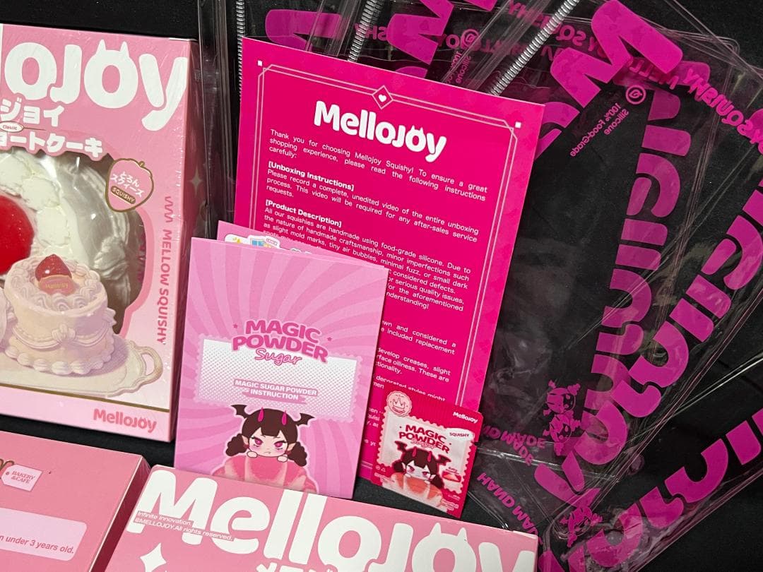 メロジョイ　いちごショートケーキホール ３個セット mellojoy　もちもち