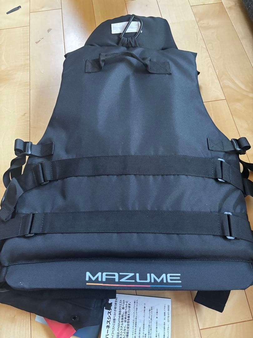 MAZUME ライフジャケット ブラック　MZLJ-772