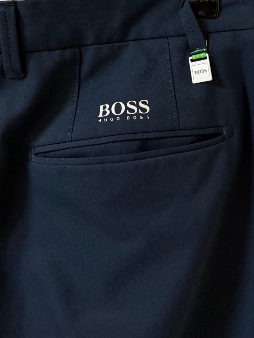 HUGO BOSSゴルフパンツ S／44 28R W78cm 美品