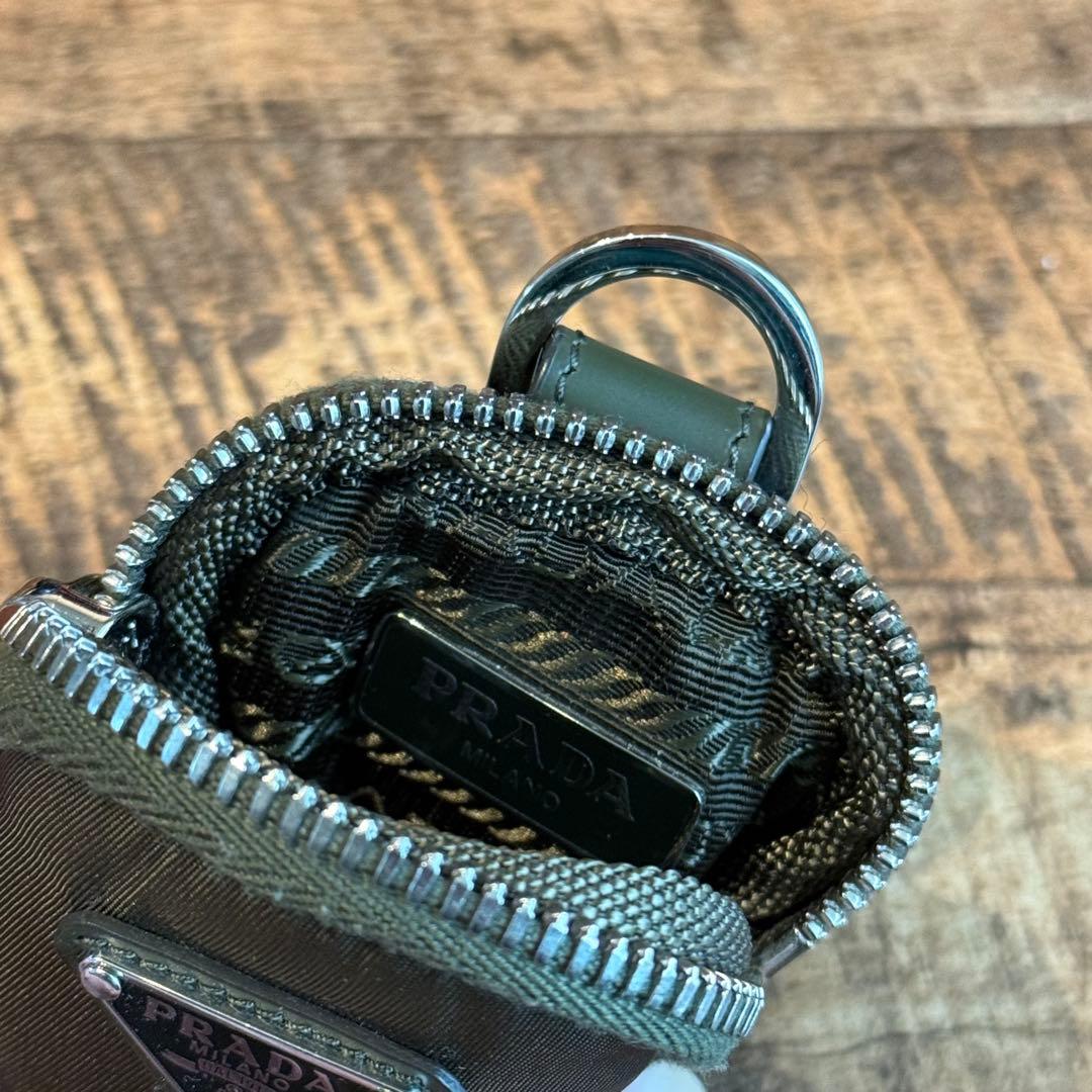 PRADA プラダ モノリス コンバットブーツ Re-Nylon カーキ　ポーチ