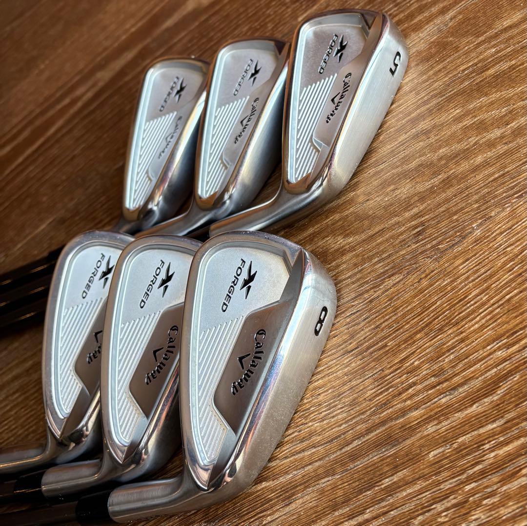 Callaway X Forged スター2021 アイアンセット 6本セット
