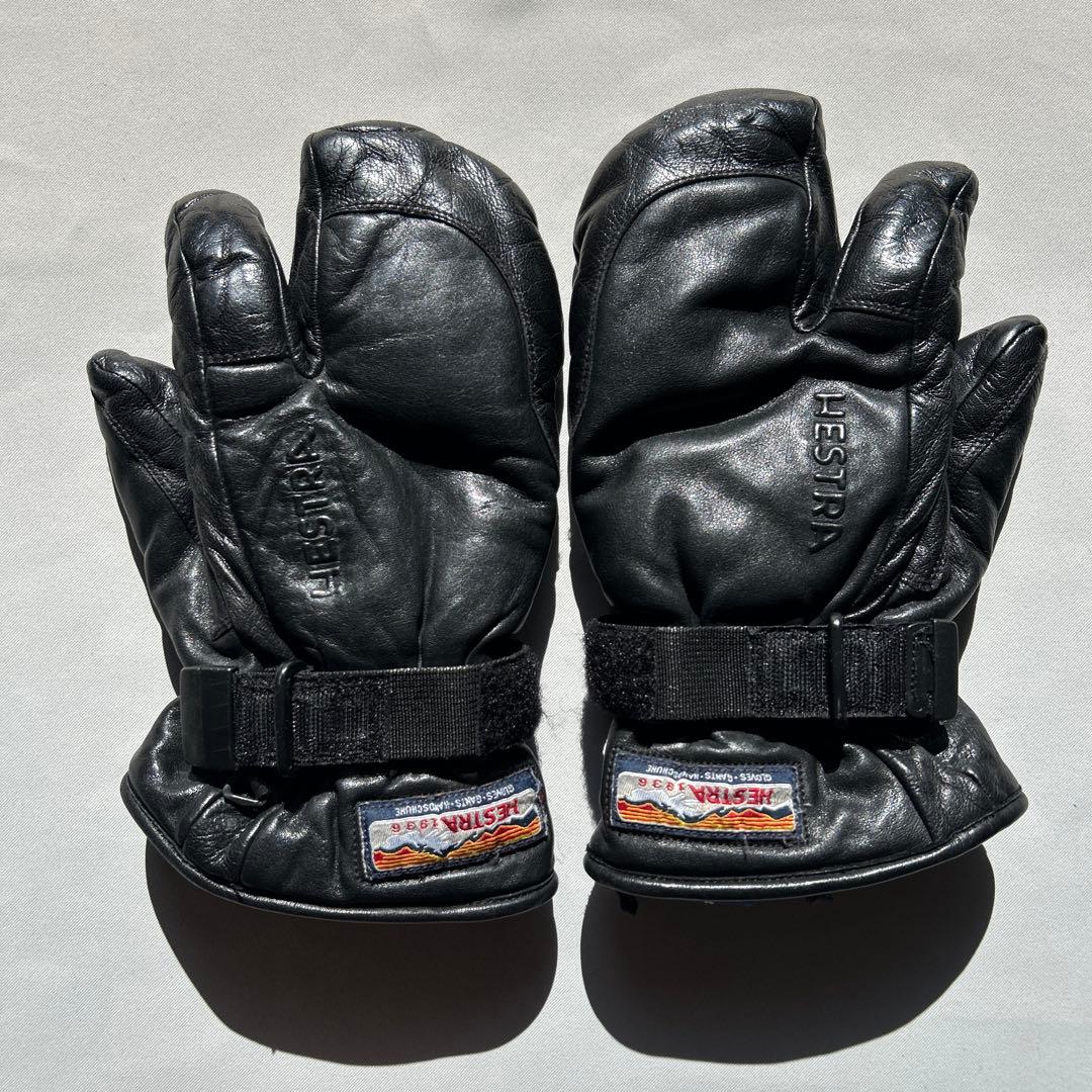 【Hestra】3-FINGER GTX FULL LEATHER サイズ9