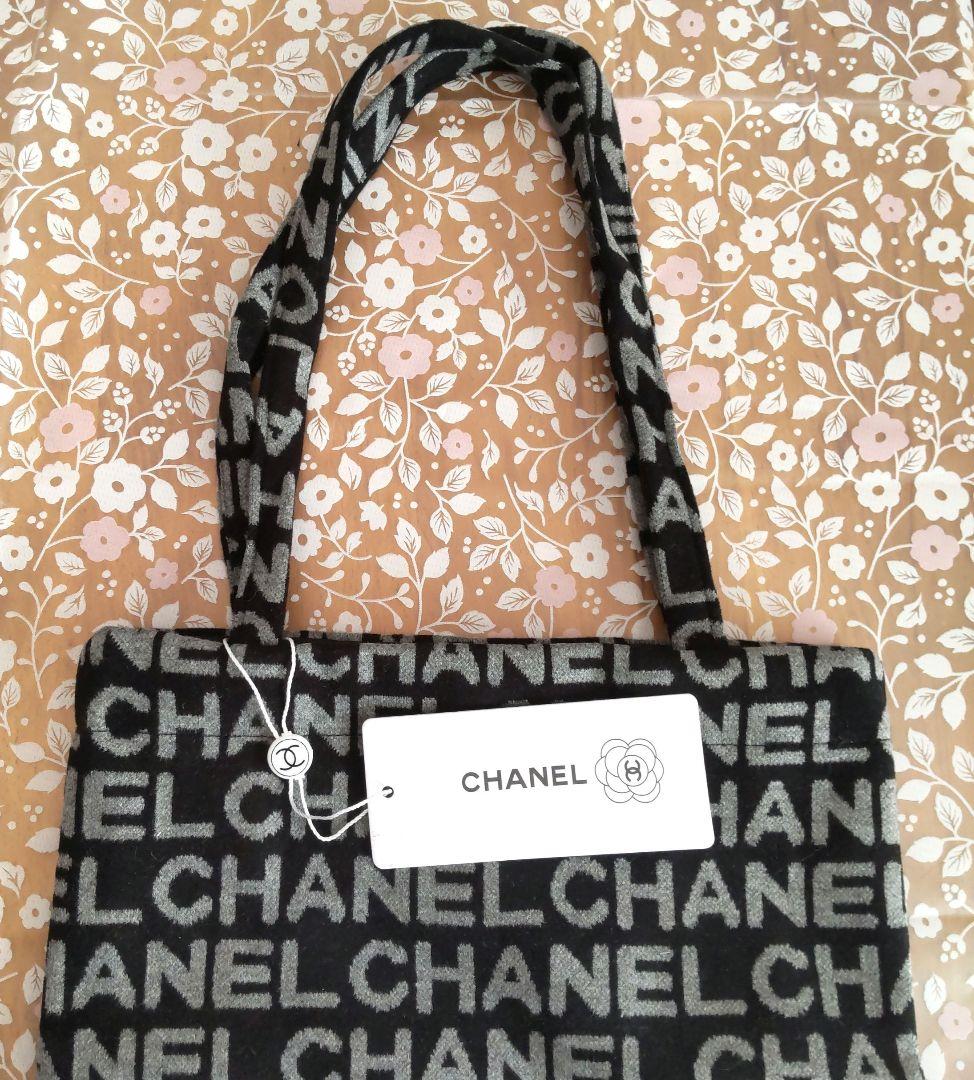 CHANEL ロゴデザイン トートバッグ　　ノベルティ【未使用】