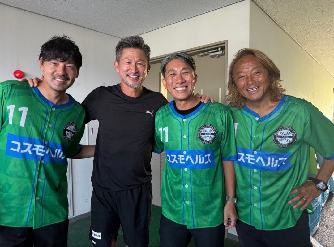 三浦知良選手40周年記念シャツ