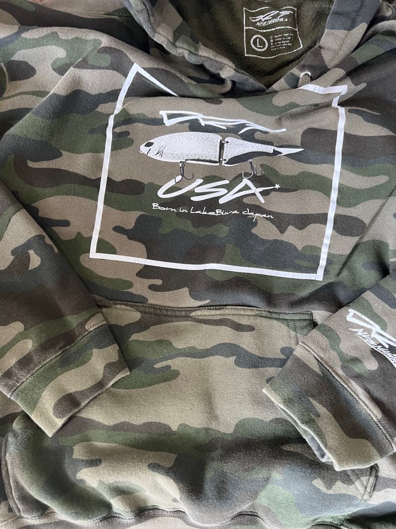 美品【drt】 DRT USA 迷彩 パーカー Lサイズ 希少品☆
