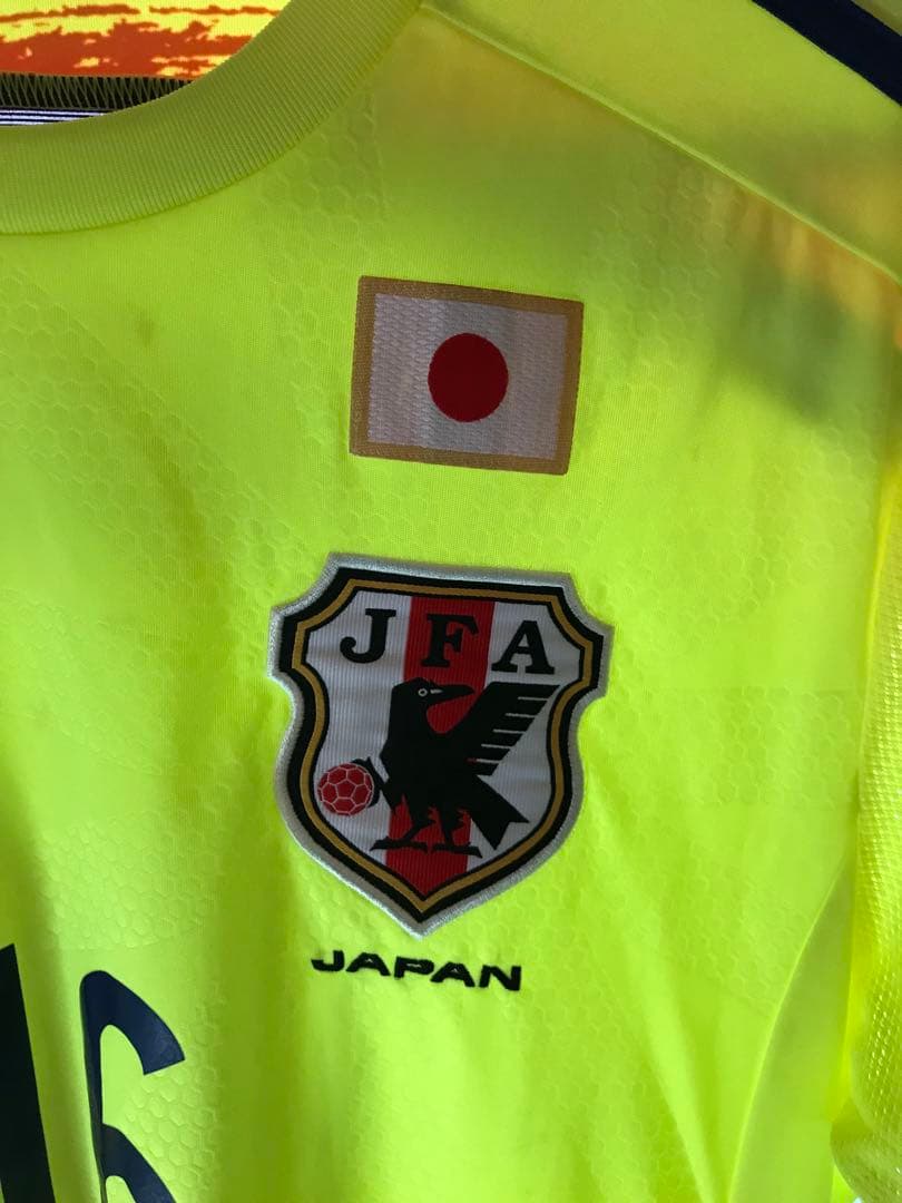 正規品 adidas 日本代表「16」山口蛍 半袖 L ユニフォーム