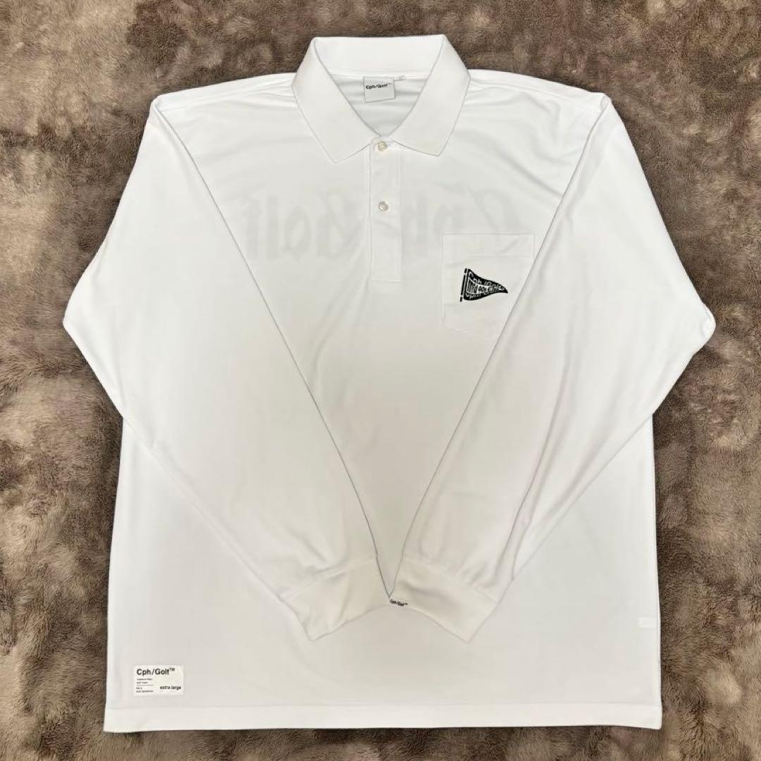 【希少】Cph/Golf キャプテンズヘルムゴルフ　ポロシャツ　ゆったりXL