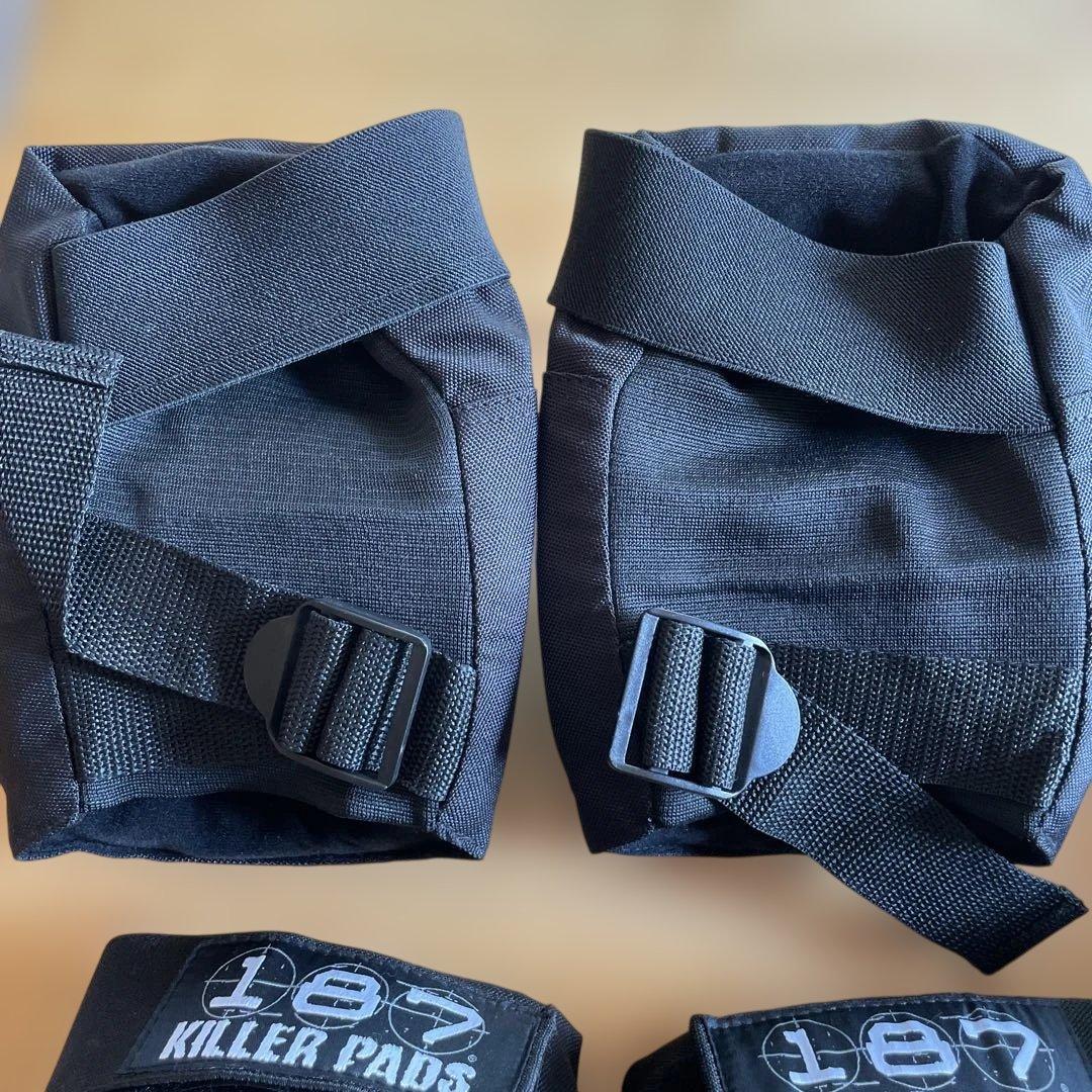 187 KILLER PADS 膝肘手首パッドセットスケボー　サポーター