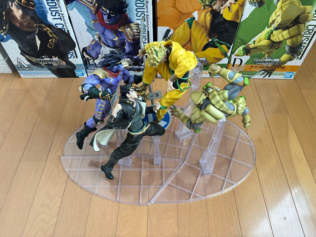 3/12まで一番くじジョジョの奇妙な冒険 STAND RUSH! ABCDセット