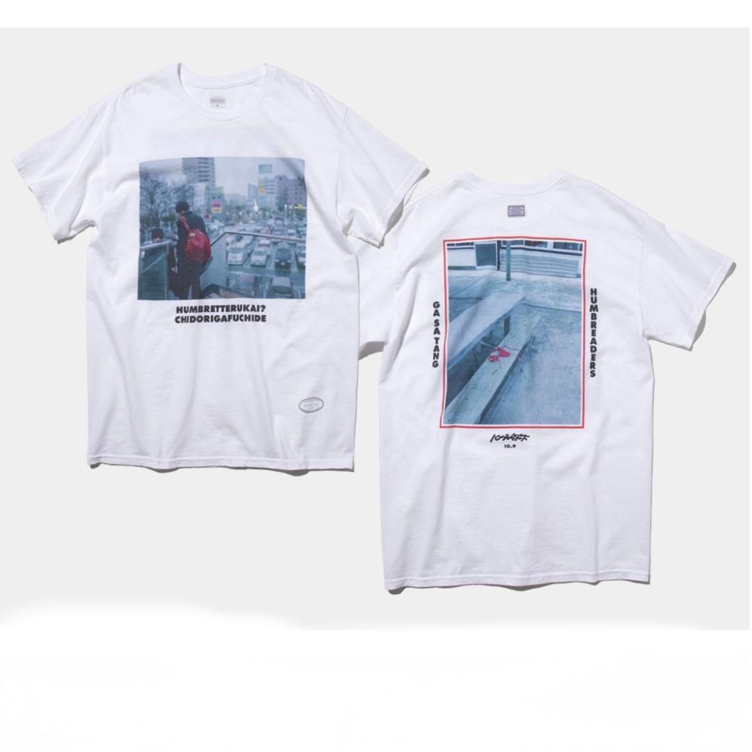 ハンブレッダーズ✖️ TANGTANGコラボホワイト Tシャツ 写真プリント L