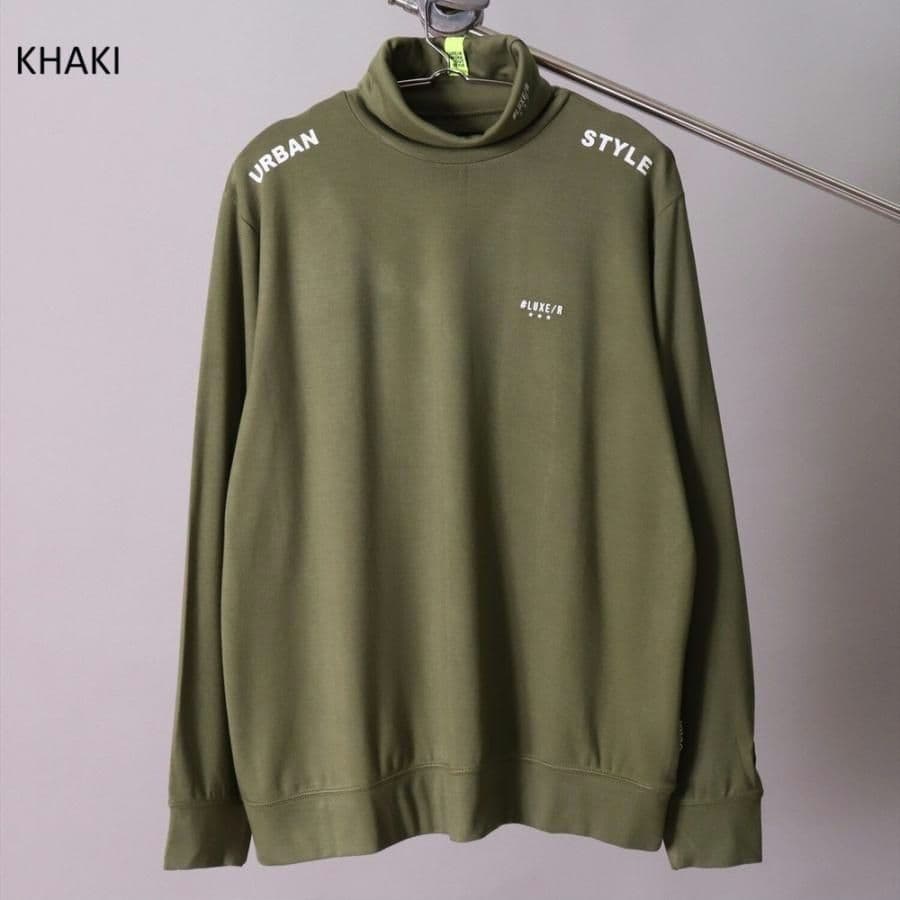 LUXE/RGOLF ストレッチシルキー タートルネック 46140KHXL