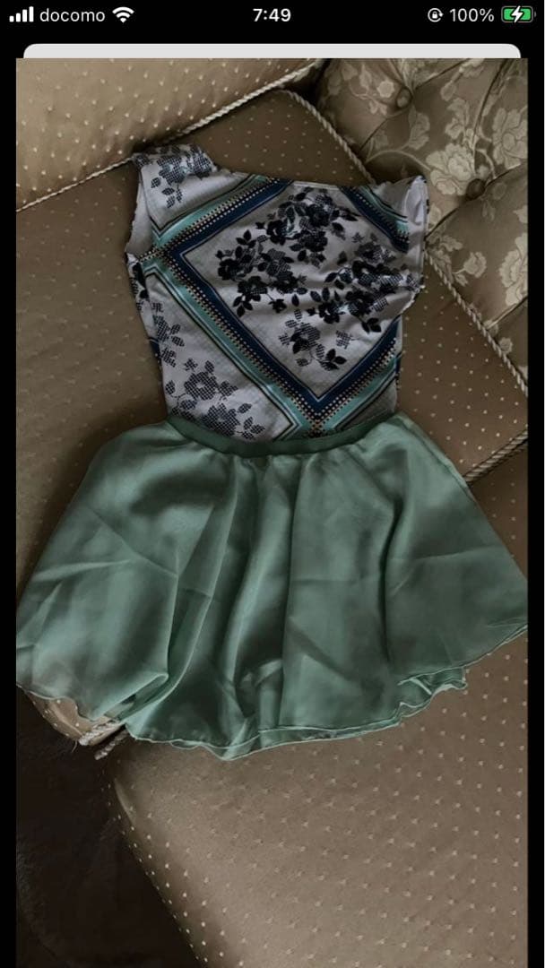 バレエ♡スティナ花柄レオタード