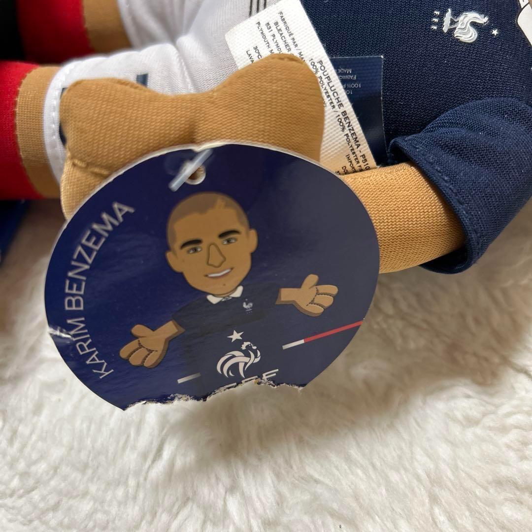 輸入品✨カリム・ベンゼマ　ぬいぐるみ　フランス代表ver. サッカー　フィギュア