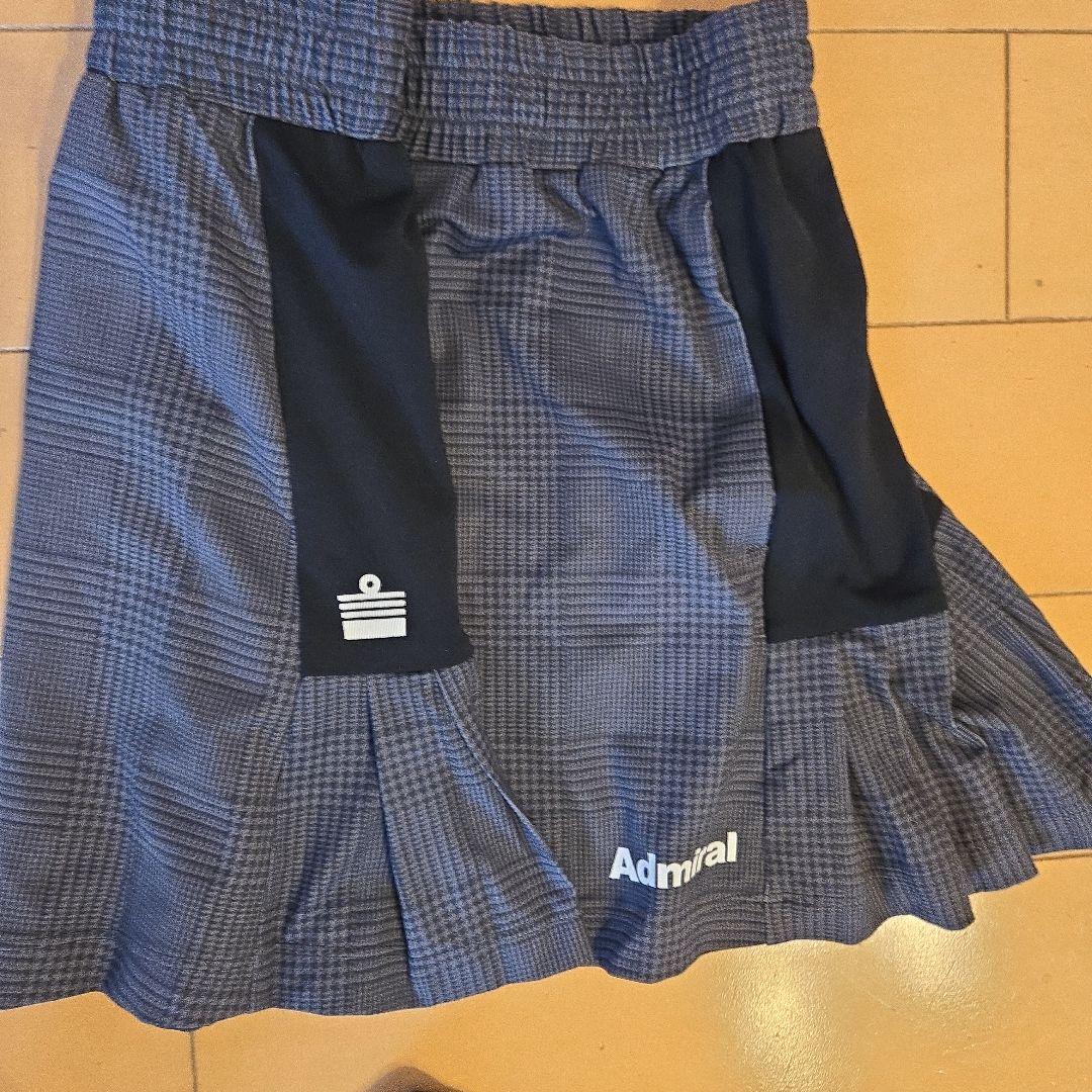 Admiral チェック柄 スカート付きウェア