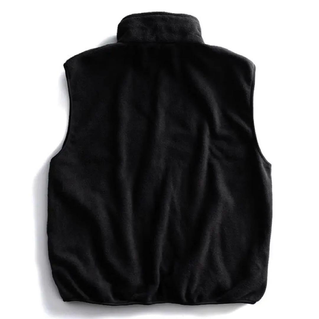 Local GOLF　Small Box Logo Fleece VEST 黒