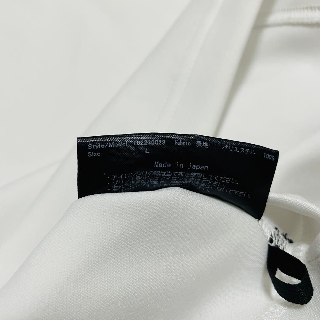 TFW49 モックネック　Tシャツ　ホワイト　L junhashimoto