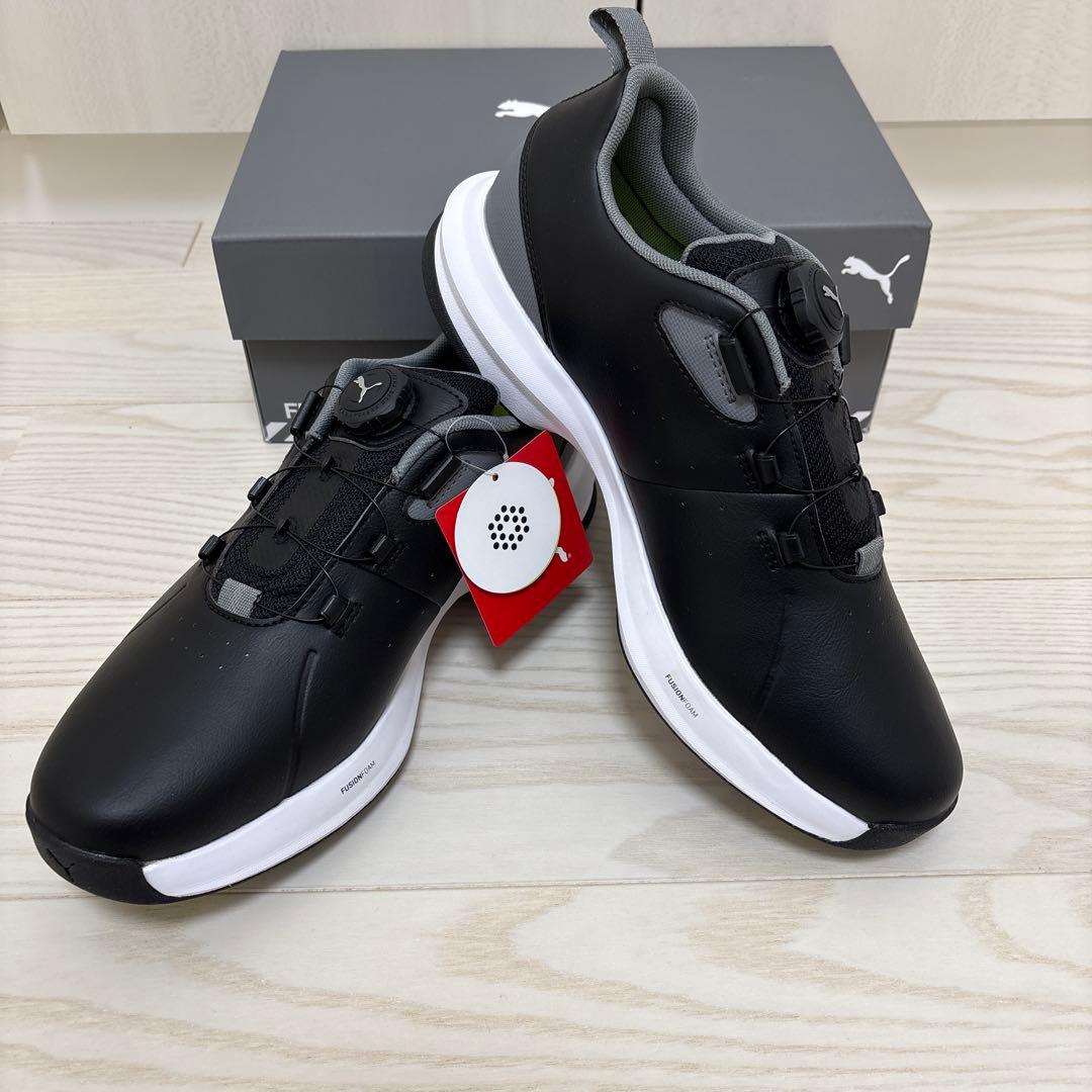 PUMA FUSION ゴルフシューズ ブラック